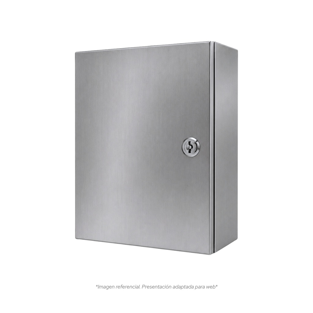 Tablero De acero inoxidable Para Adosar De 300X200X150 Mm C/Pb IP66
