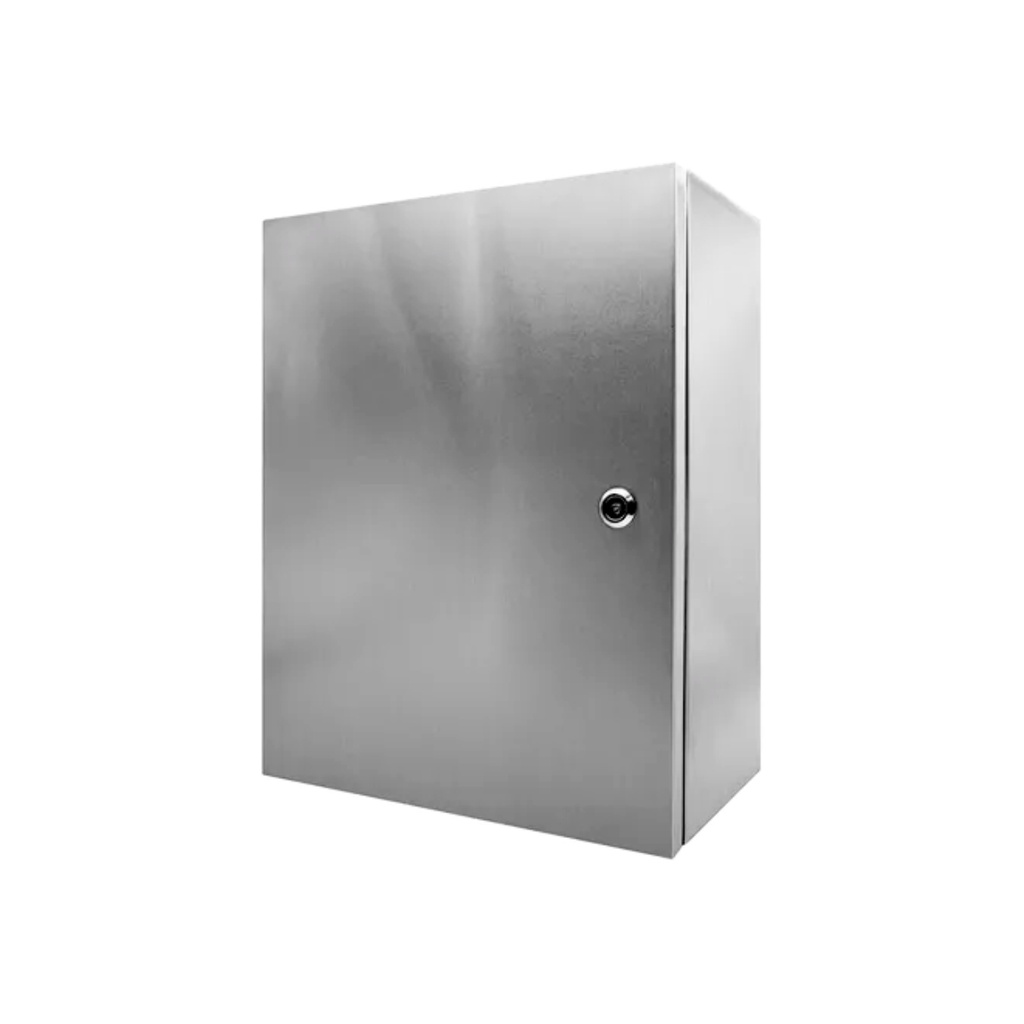 Tablero De acero inoxidable Para Adosar De 600X400X250 Mm C/Pb IP66