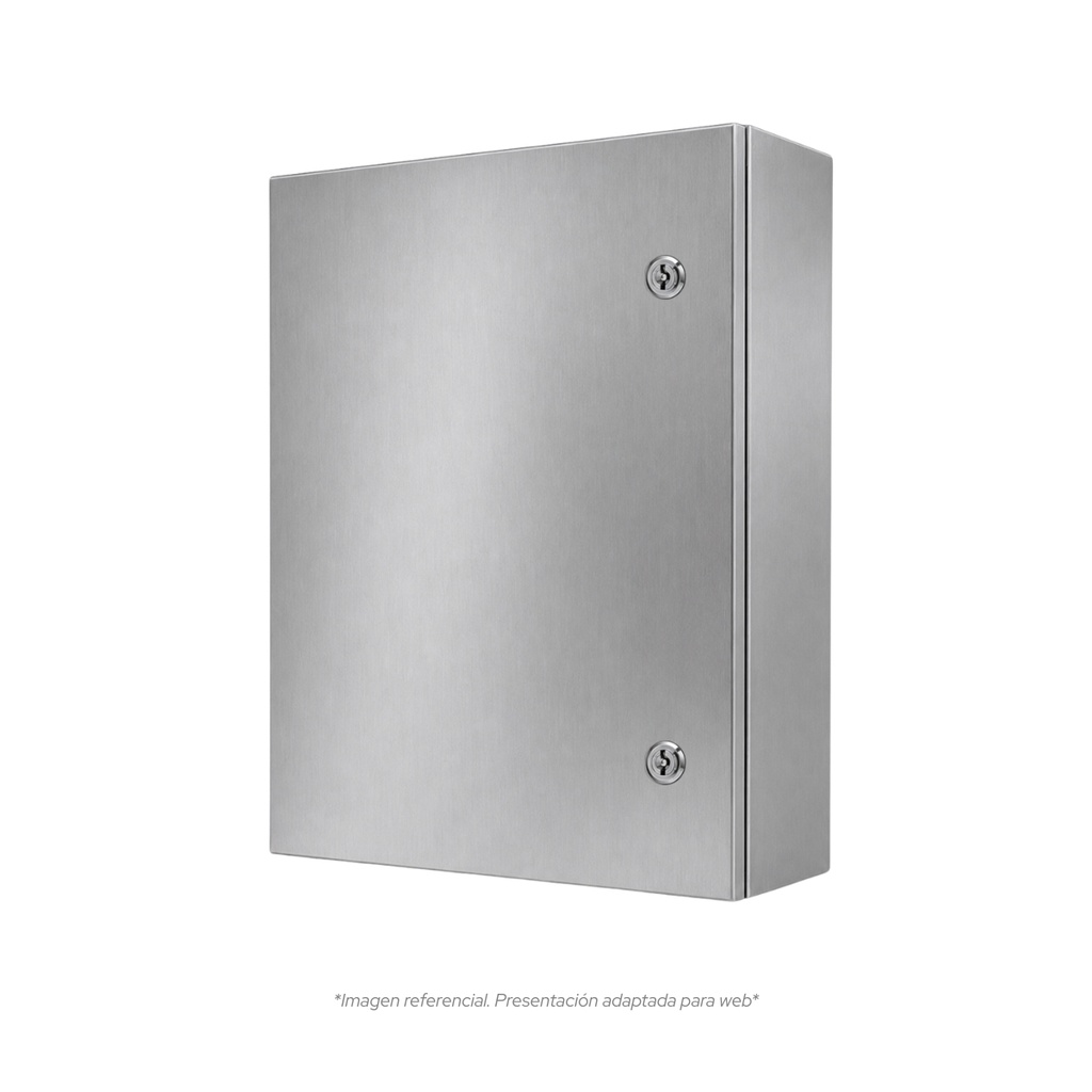 Tablero De acero inoxidable Para Adosar De 1000X800X300 Mm C/Pb IP66