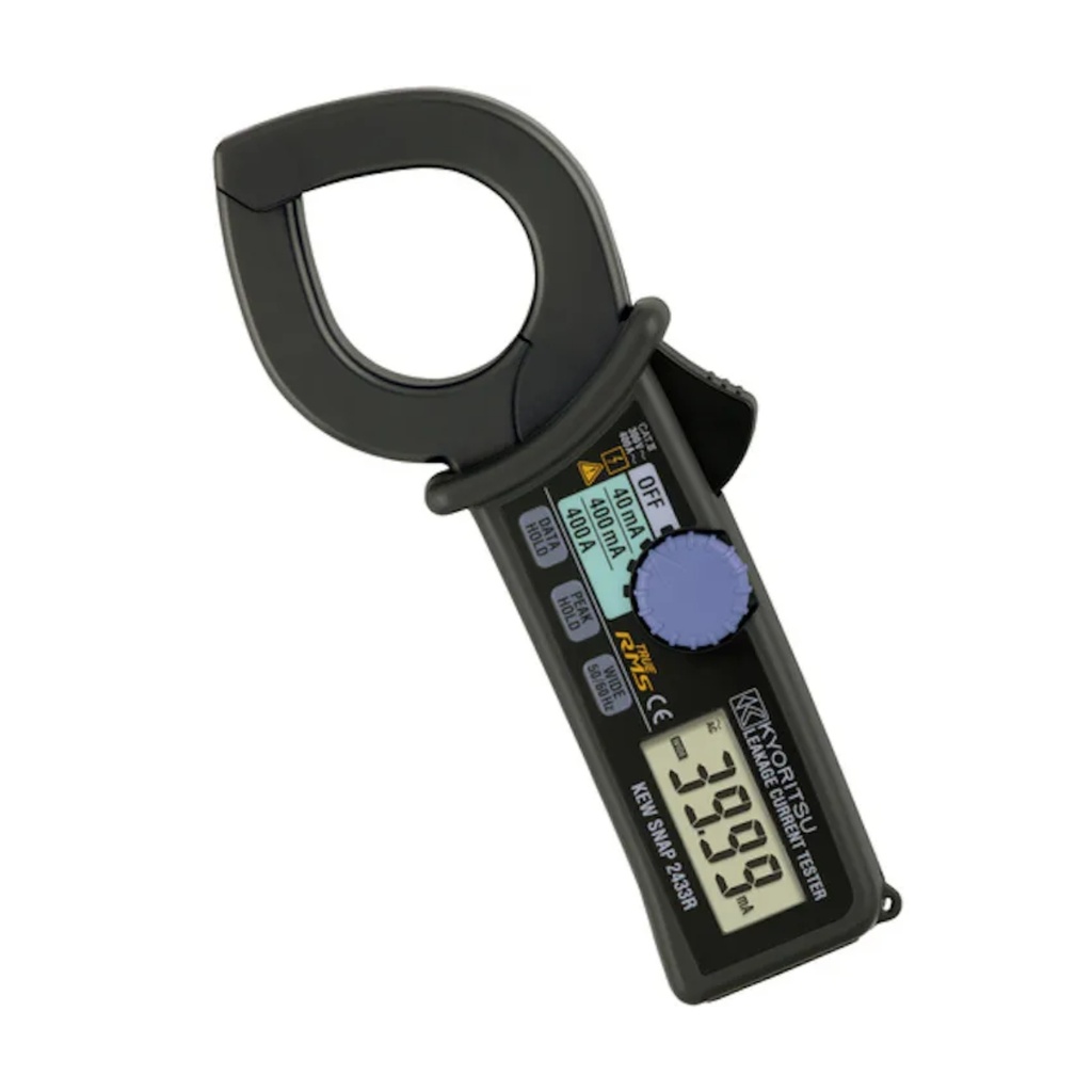 Pinza detector de fuga Bluetooth 400A-AC, Ø40mm CAT III 300V TRMS  