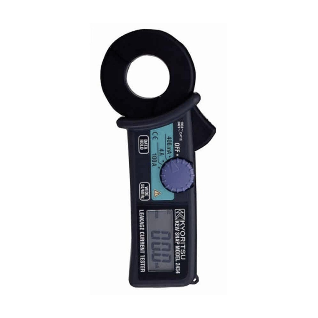 Pinza detector de fuga 100A-AC Ø28mm CAT III 300V