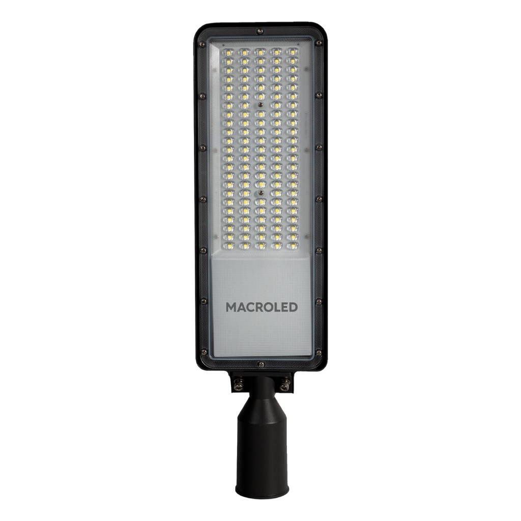 LUMINARIA LED ALUMBRADO PÚBLICO LUMAX, 150W, 165-265VAC, AC165-265V, 130LM/W, LUZ FRÍA 5700K, FP >0.9, CRI >80, IP65, IK08, SPD 4KV, THD<20%
