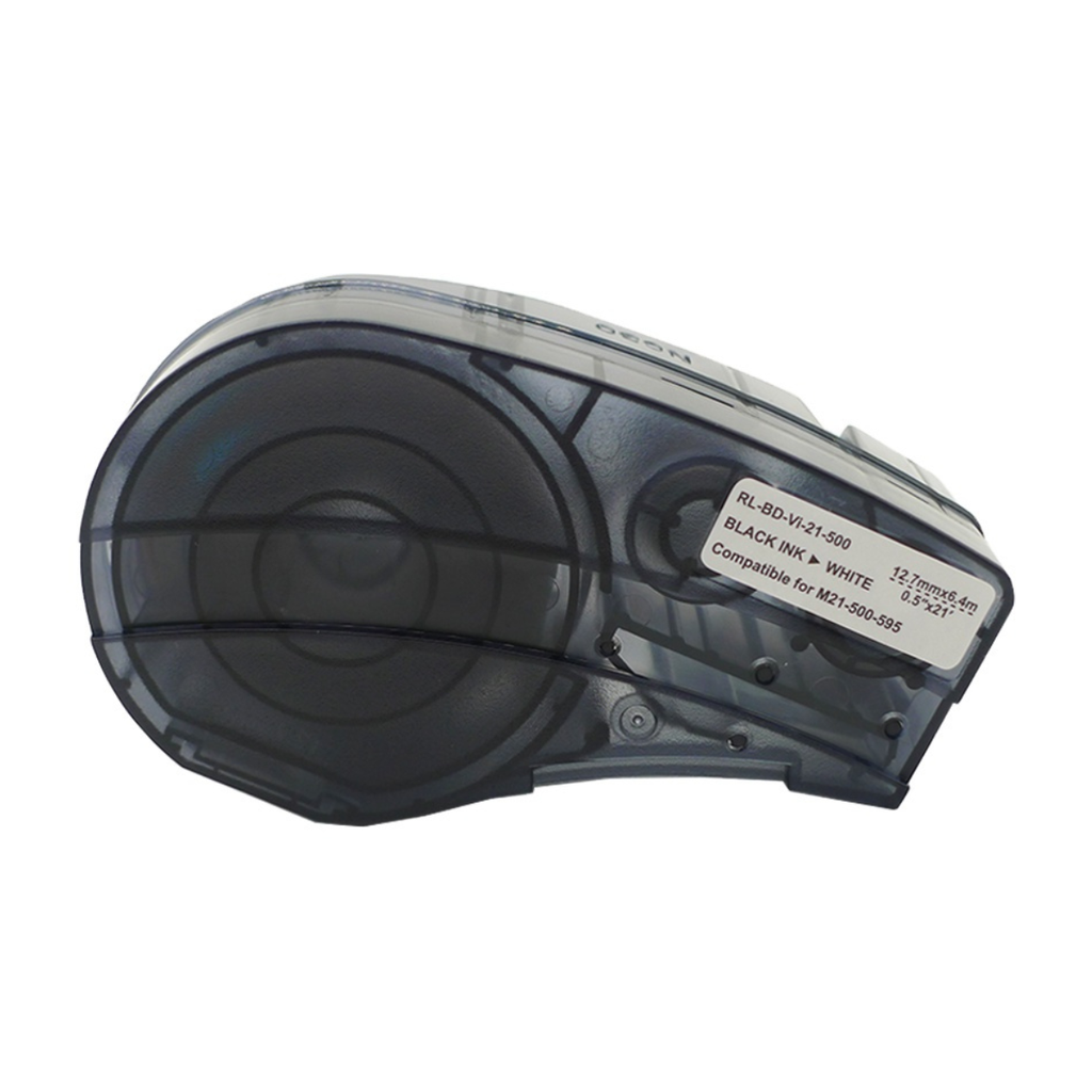 Cinta para Rotulador Brady 12.7 mm x 6.4 m - Color Blanco (Compatible con M210 / M211 / M210-LAB)