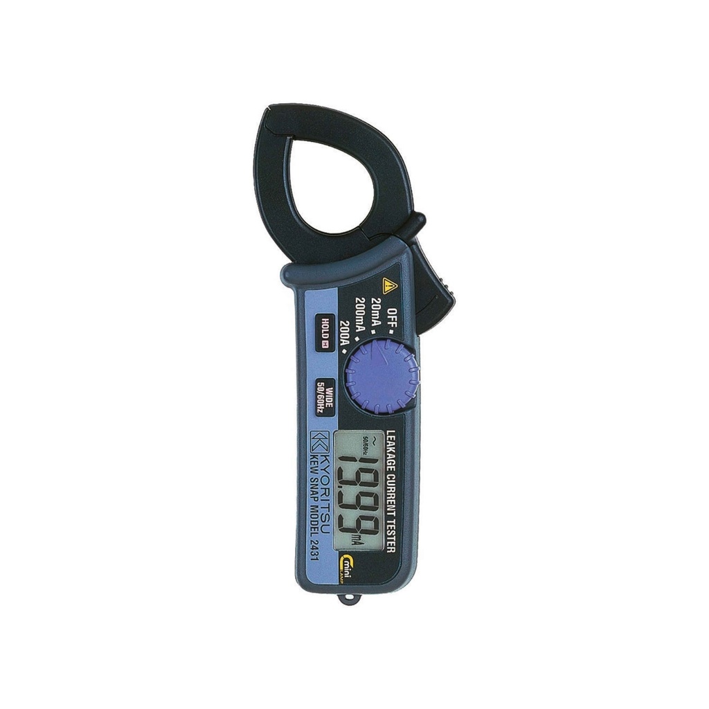 Pinza detector de fuga 200A-AC, Ø24mm CAT III 300V