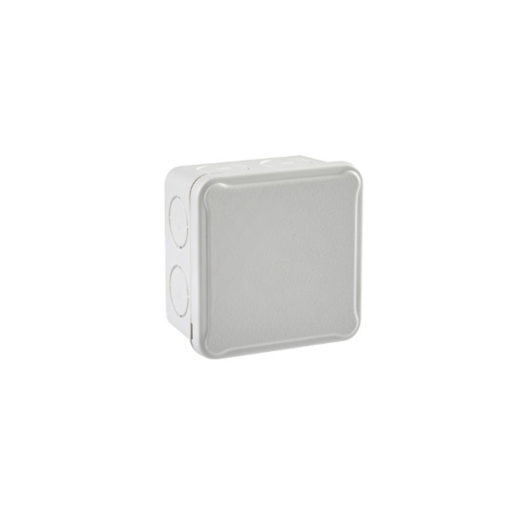 Caja de derivación pretroquelada libre de halógeno IP67 IK07 89x89x52mm