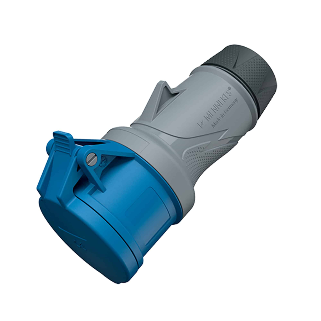 TOMA AEREO 32AMP 3P+T 250V AZUL 9H IP54 POWERTOP XTRA – REEMPLAZO 525