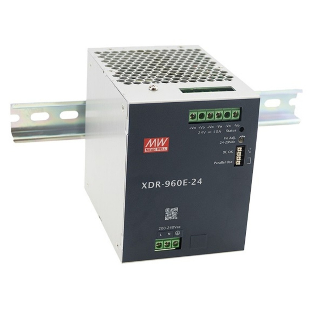 Fuente Riel DIN 960W 36VDC 26.67A In 180-550VAC
