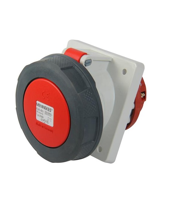 Toma Empotrable 63Amp 3P+N+T 415V Rojo 6H  Ip67