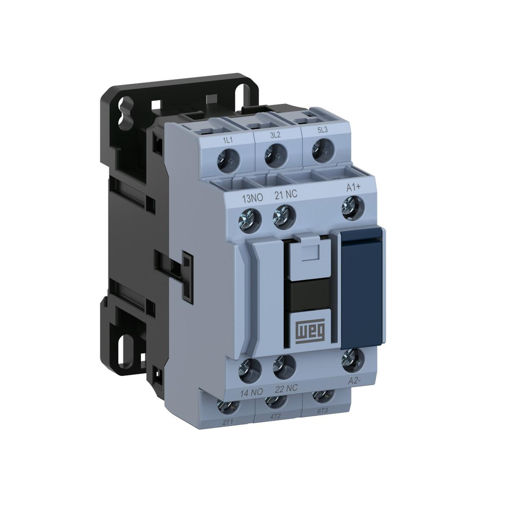 Contactor 3P Cwb9 - 9A (Ac3), 25A (Ac1), 220V Ca, 1Na + 1Nc