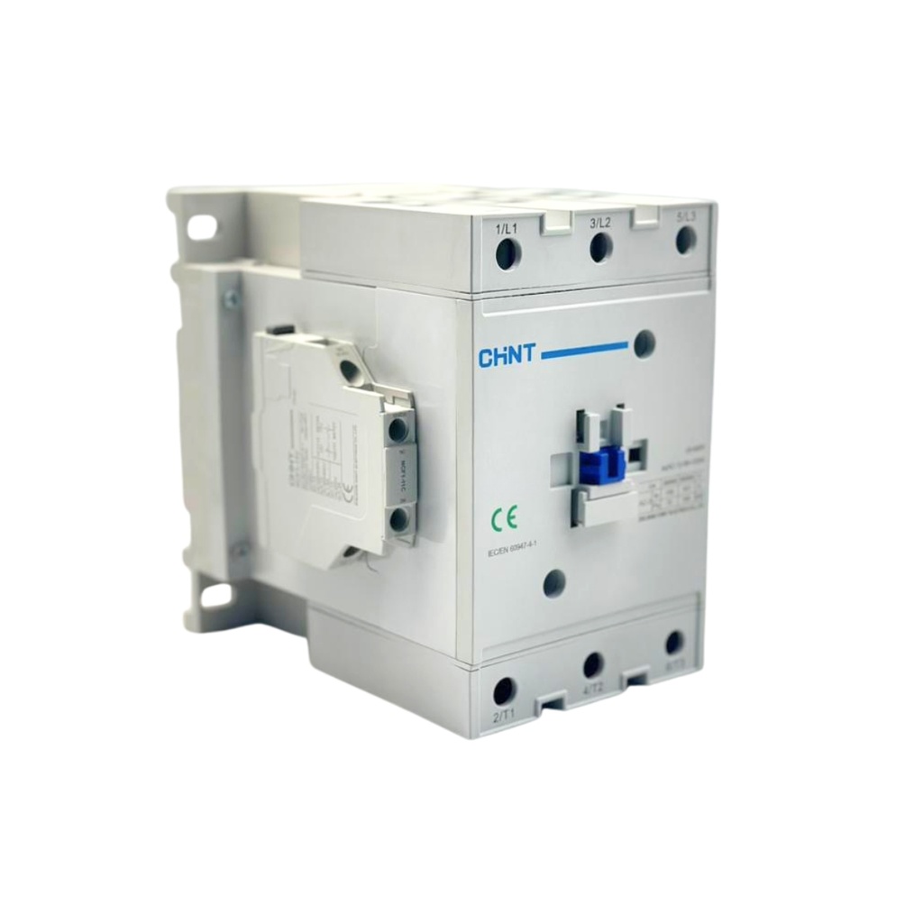 Contactor trifásico 3P 170 A (AC-3) 275 A (AC-1) 690 V, 2NA+2NC, bobina 100-250 V AC/DC