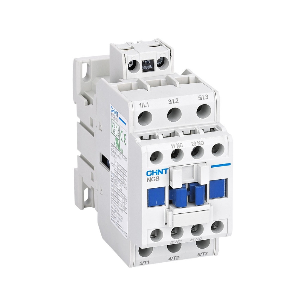 CONTACTOR  25A(AC3) 690V 3P 2NA+2NC 100-250VAC/VDC