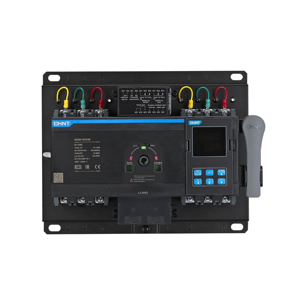 SISTEMA DE TRANSFERENCIA NXZM-125H/3B 125A 3F 220VAC