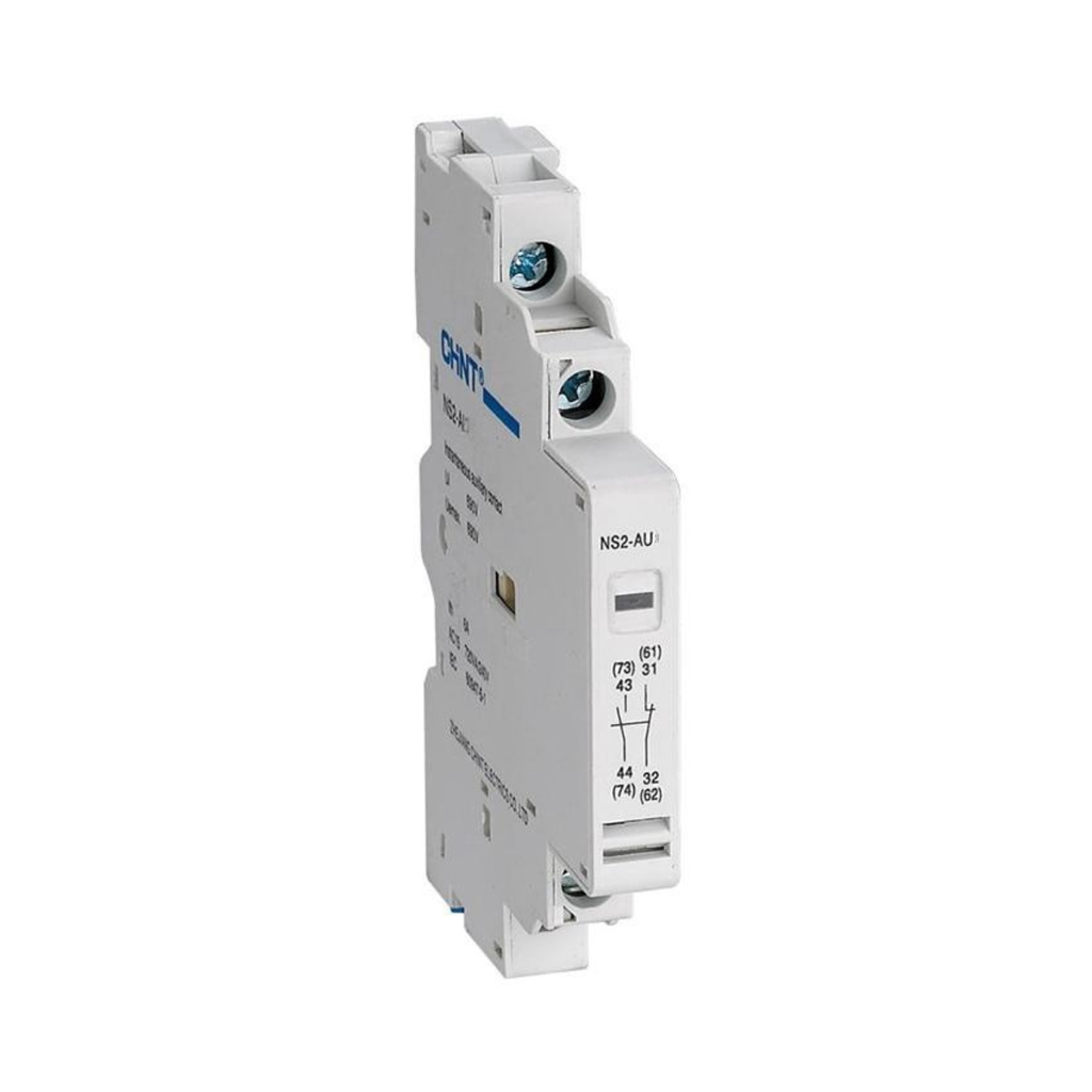 CONTACTO AUXILIAR LATERAL PARA GUARDAMOTOR NS2-80G 1NA+1NC LINEA NEXT
