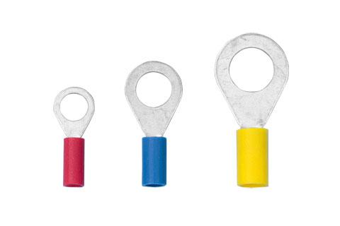 Terminal Aislado   5/32"   T. Ojal Azul 