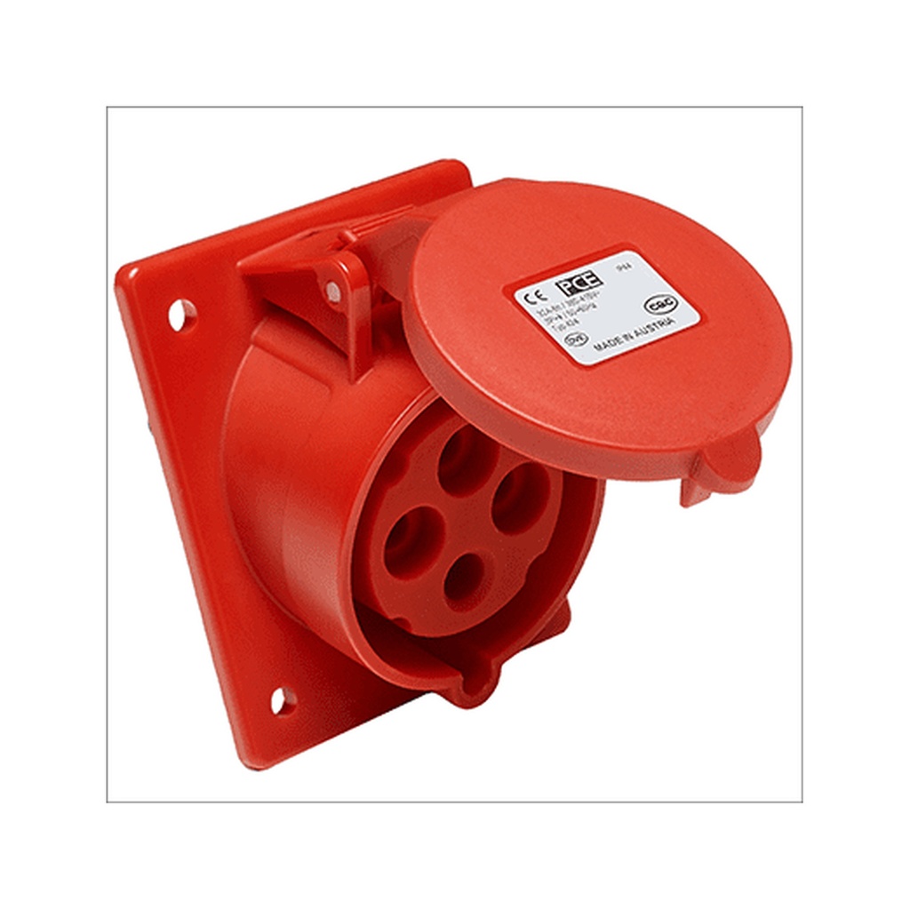 Toma Empotrable Ip44 400V 3P+T 16A 6H