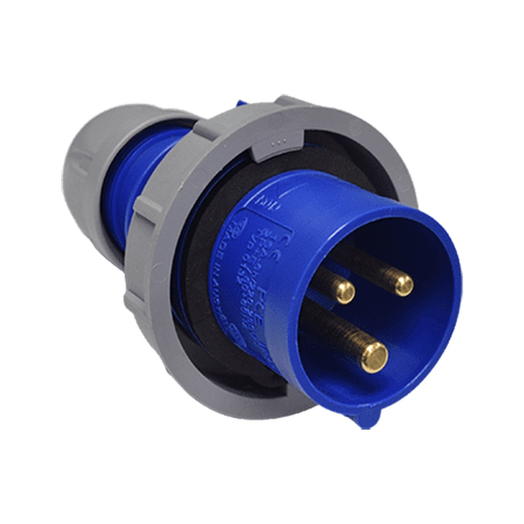 Enchufe Aéreo Ip67 200V 3P+T 16A 9H