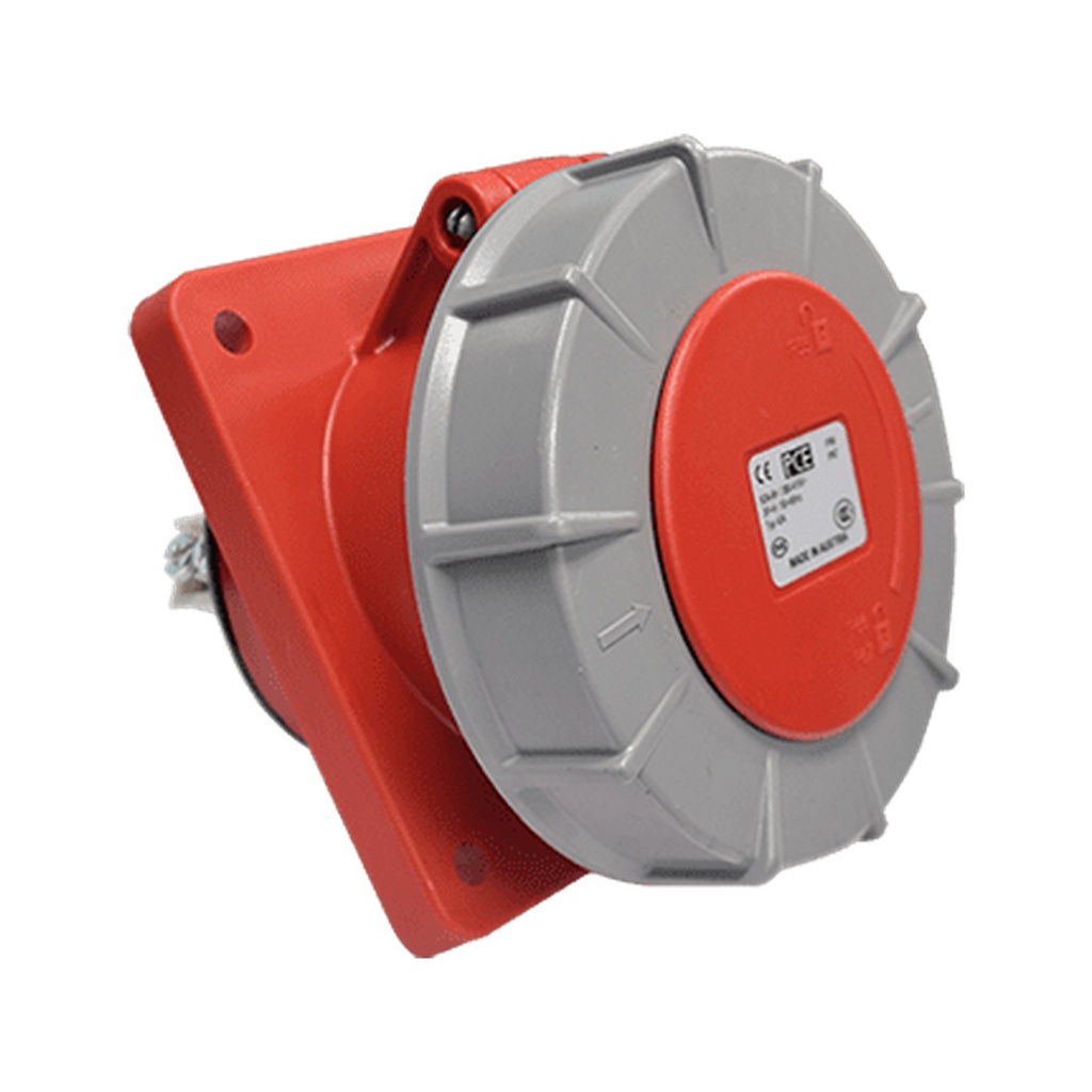 Toma Empotrable Ip67 400V 3P+T 63A 6H