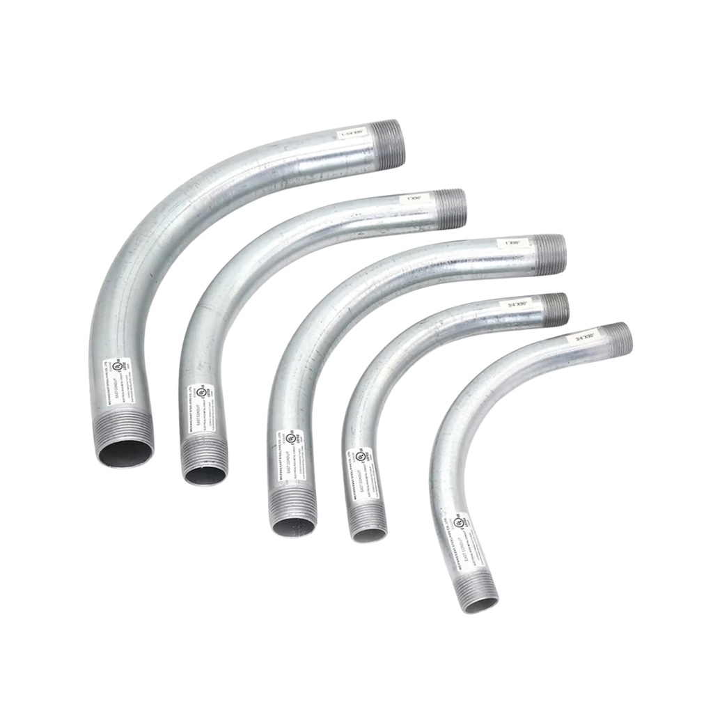 Curva 90° Conduit Galv 1" Rgs/Imc-Ul