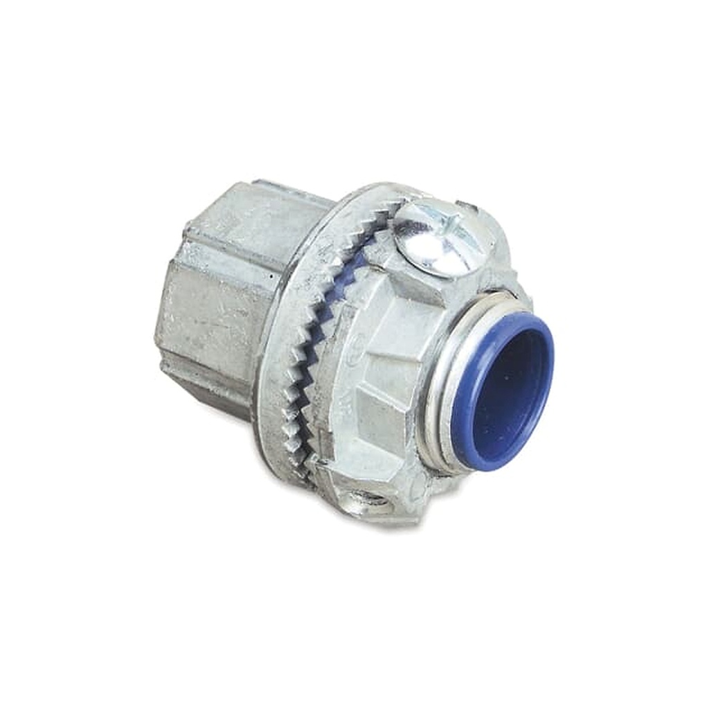Conector Recto Hub Zn 1" C/Ground-Ul
