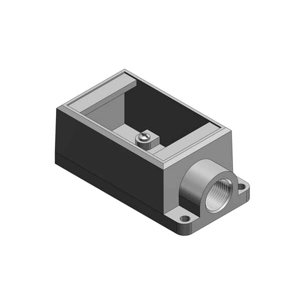 Caja Fs Fe Rectangular 1 Entrada 3/4"-Ul