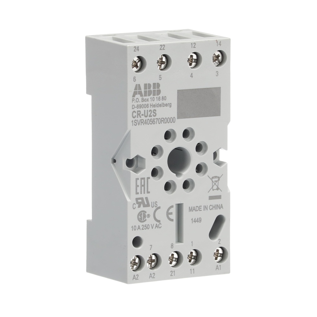 Base Logica Para Rele Caps 8Pines /Cr-U2S