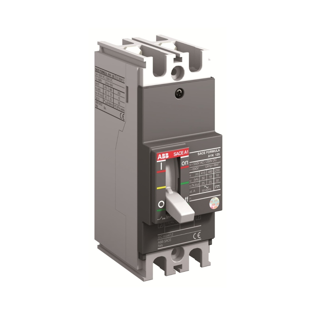 Int. Aut. Cja. Mold. 2X16A. - Abb - A1N/P 125 Tmf 16A-2P - Formula