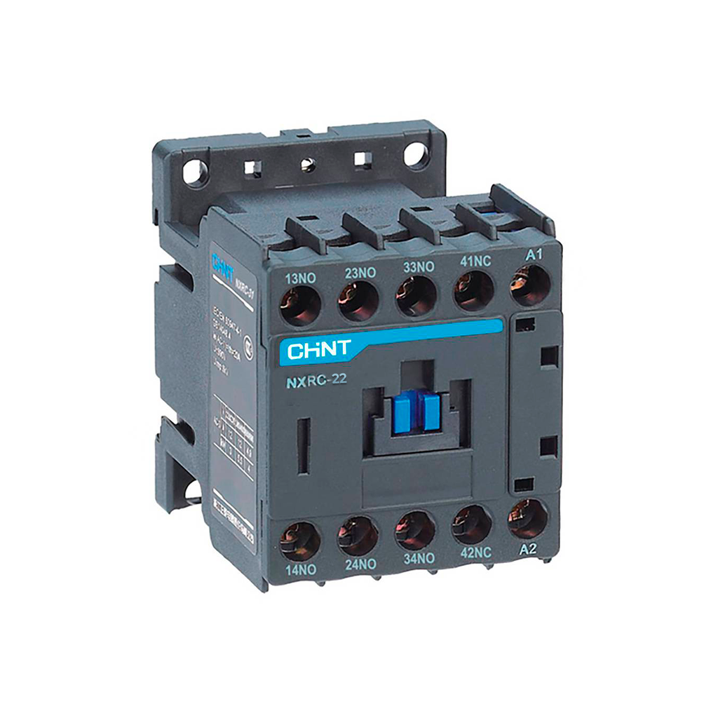 Contactor Auxiliar 2Na + 2Nc, Ac 220 V, 50/60 Hz  Rele De Control