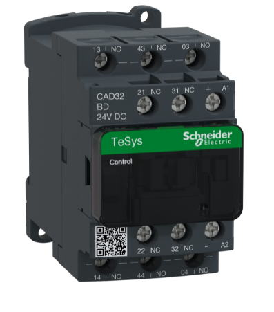 Contactor Auxiliar 3Na+2Nc 24Vdc 10A Tesys