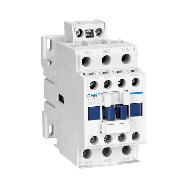 Contactor Potencia Magnetico 3P 38A Ac3 Bob 220Vac 2Na + 2Nc 18.5Kw