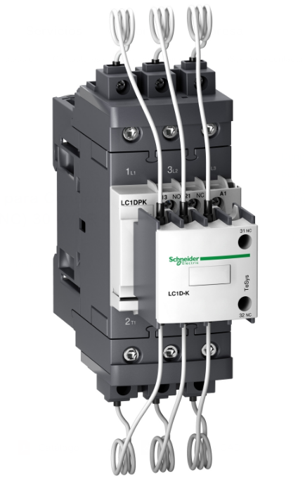 Contactor Para Condensador 3P 17/30/32/50Kvar 230/415/440/690V Bob. 220V