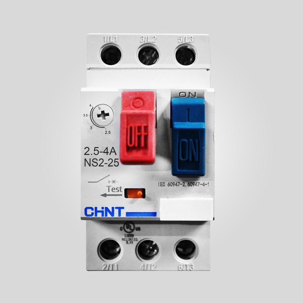 Guardamotor Magnetico 3P Reg.  2.5 - 4A