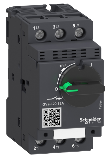 Guardamotor Magnetico 3P Reg. Reg. 18A 400/415Vac 50Ka Tesys 