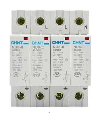 Supresor De Sobretension, Corriente Max. De Descarga 40Ka, Uc 385V, 3P+N