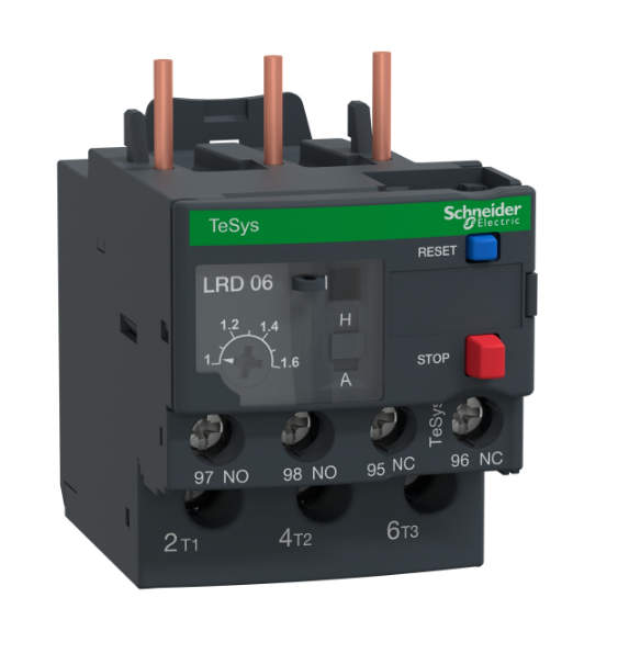 Rele De Sobrecarga Termico Reg. 1-1.6A 1Na+1Nc Tesys Para Cont. 9-32A