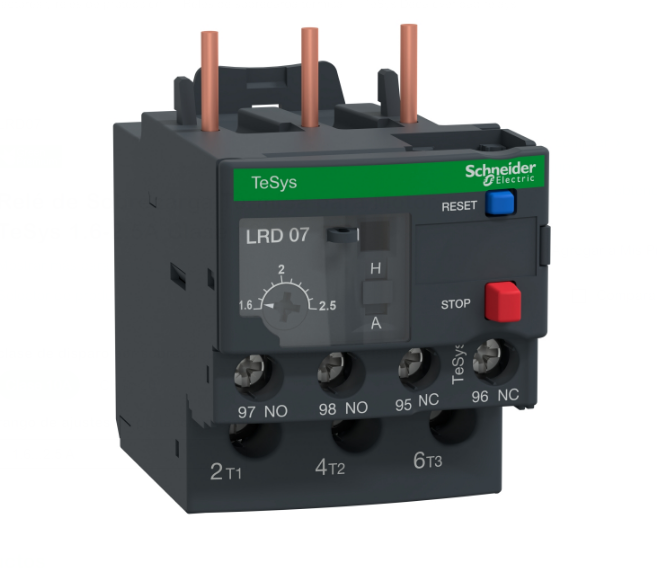 Rele De Sobrecarga Termico Reg. 1.6-2.5A 1Na+1Nc Tesys Para Cont. 9-32A