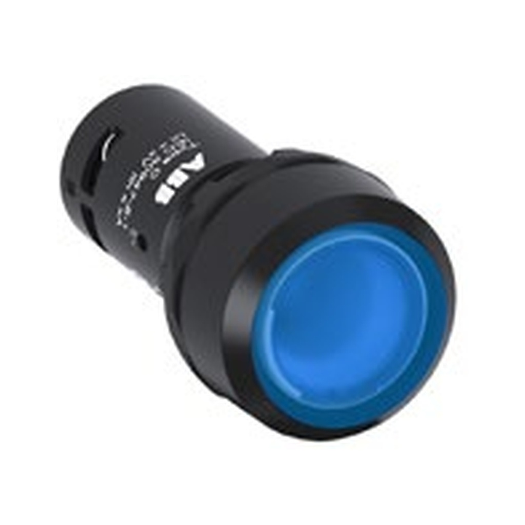 Pulsador Empotrado Verde No Iluminado 1No-0Nc- 110-130 V