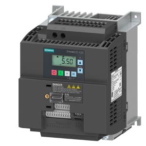 Vdf Sinamics V20 In Monofasica 200-240 V Ac  3,0 Kw 0  E/S: 4 Di, 2 Do, 2 Ai, 1 Ao Uss/Modbus Rtu Bop Incorporado Ip20/Ul 
