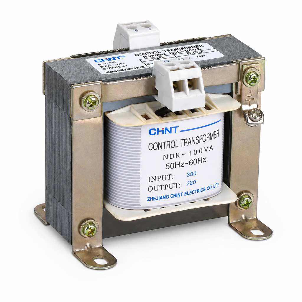 TRANSFORMADOR DE CONTROL MONOFASICO 150VA, ENTRADA: 440-380V, SALIDA: 220-24VAC