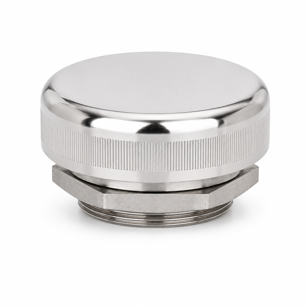 Compensador de Presión Para Tablero M40x1.5 IP66 en Acero Inoxidable