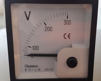 Voltimetro 72Mm*72Mm Rango 300V