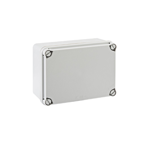 Caja de derivación lisa libre de halógeno IP67 IK07 121x166x80mm
