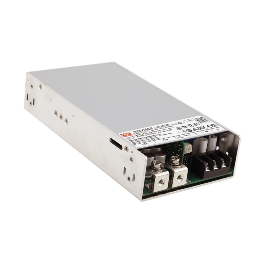 Fuente De Alimentación Conmutada 750W, 12Vdc, 62.5A, Perfil Delgado