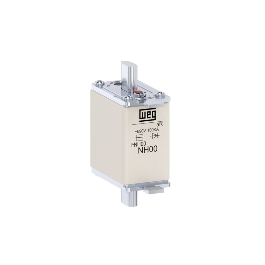Fusible Ultrarápido Nh Ar – 63A / 690V / 100Ka / Tamaño 00