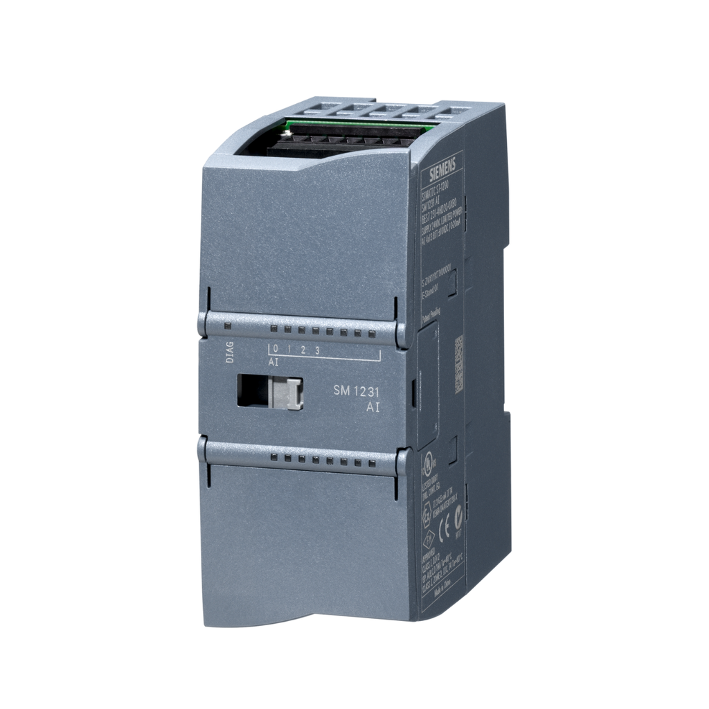 Simatic S7-1200, Analog Input, Sm 1231, 8 Ai, +/-10V, +/-5V, +/-2.5V, Or 0-20 Ma 12 Bit + Sign  Or (13 Bit Adc)